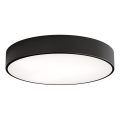Koupelnové stropní svítidlo se senzorem CLEO 4xE27/24W/230V pr. 50 cm IP54 černá