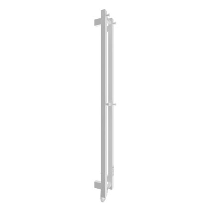 Koupelnový radiátor HF SLIM 80W/230V 117x14 cm bílá hranatý