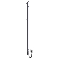 Koupelnový radiátor RAY 35W/230V 150x30 cm IP44 nerez/antracit
