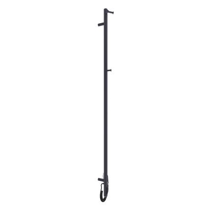 Koupelnový radiátor RAY 35W/230V 150x30 cm IP44 nerez/antracit