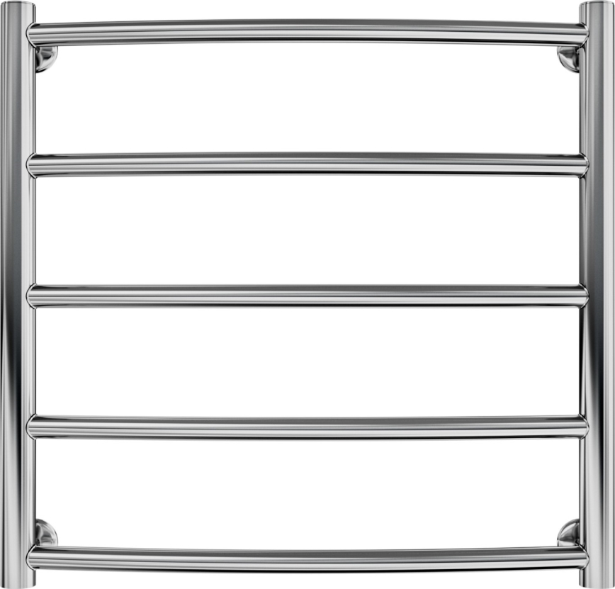 Koupelnový žebříkový radiátor CLASSIC 102W/230V 50x53 cm nerez/lesklý chrom