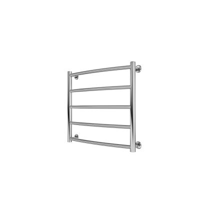 Koupelnový žebříkový radiátor CLASSIC 102W/230V 50x53 cm nerez/lesklý chrom