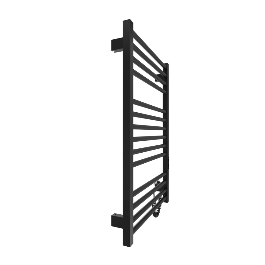 Koupelnový žebříkový radiátor HF DERBY 170W/230V 77x53 cm černá IP44