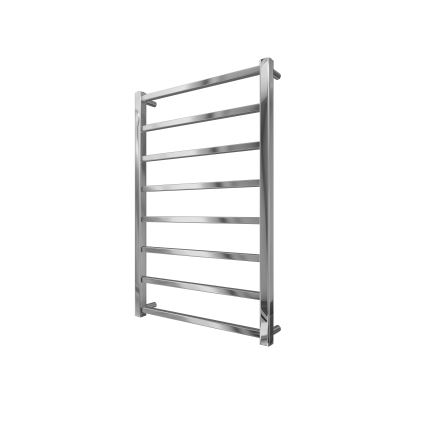 Koupelnový žebříkový radiátor TOKIO 174W/230V 80x53 cm nerez/lesklý chrom