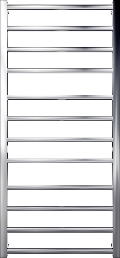 Koupelnový žebříkový radiátor TOKIO 260W/230V 120x53 cm nerez/lesklý chrom