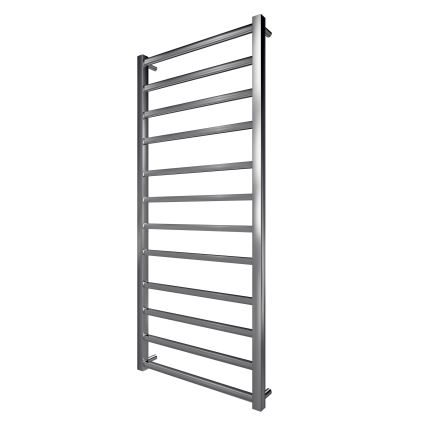 Koupelnový žebříkový radiátor TOKIO 260W/230V 120x53 cm nerez/lesklý chrom