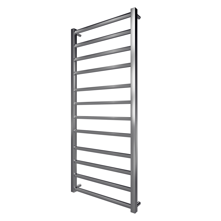Koupelnový žebříkový radiátor TOKIO 260W/230V 120x53 cm nerez/lesklý chrom