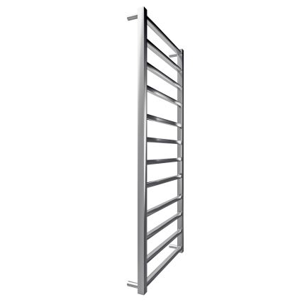 Koupelnový žebříkový radiátor TOKIO 260W/230V 120x53 cm nerez/lesklý chrom