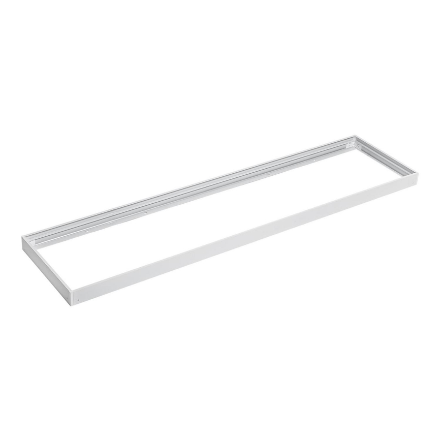 Kovový rám pro instalaci LED panelů 1200x300 mm bílá