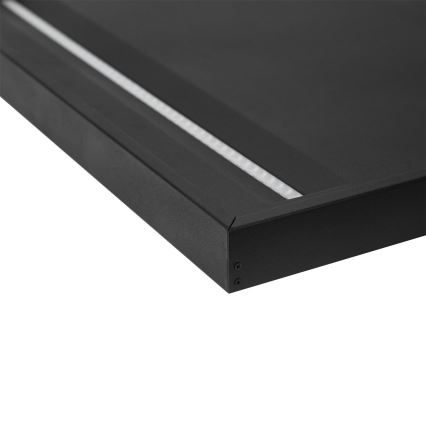 Kovový rám pro instalaci LED panelů 600x600 mm černá