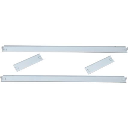 Kovový rám pro instalaci LED panelů STELLA 120x30 cm bílá