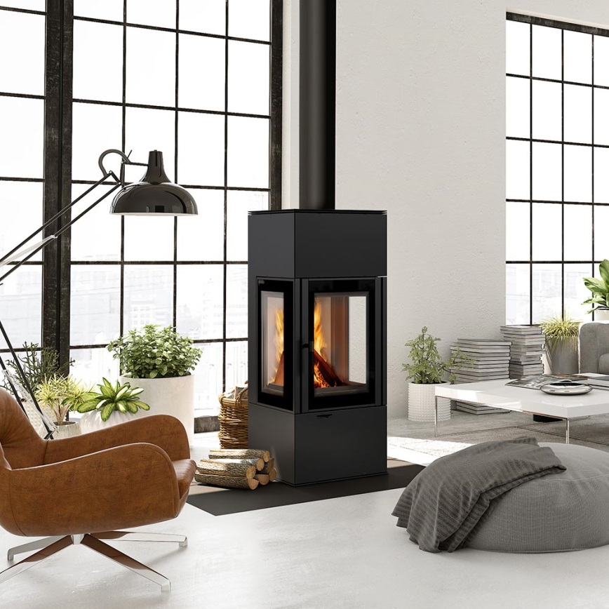 Kratki - Krbová ocelová kamna 8kW 150mm