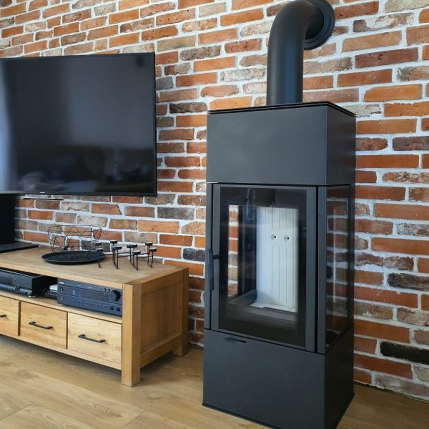 Kratki - Krbová ocelová kamna 8kW 150mm