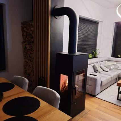 Kratki - Krbová ocelová kamna 8kW 150mm
