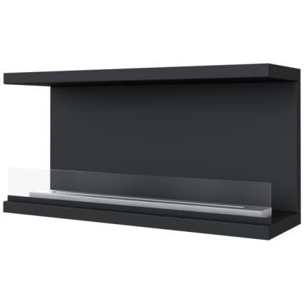 Kratki - Vestavěný BIO krb 50x100 cm 3,5kW černá