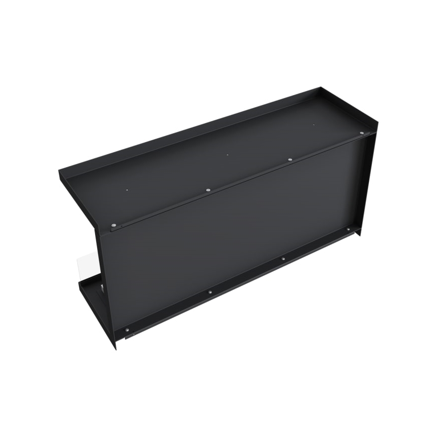 Kratki - Vestavěný BIO krb 50x100 cm 3,5kW černá