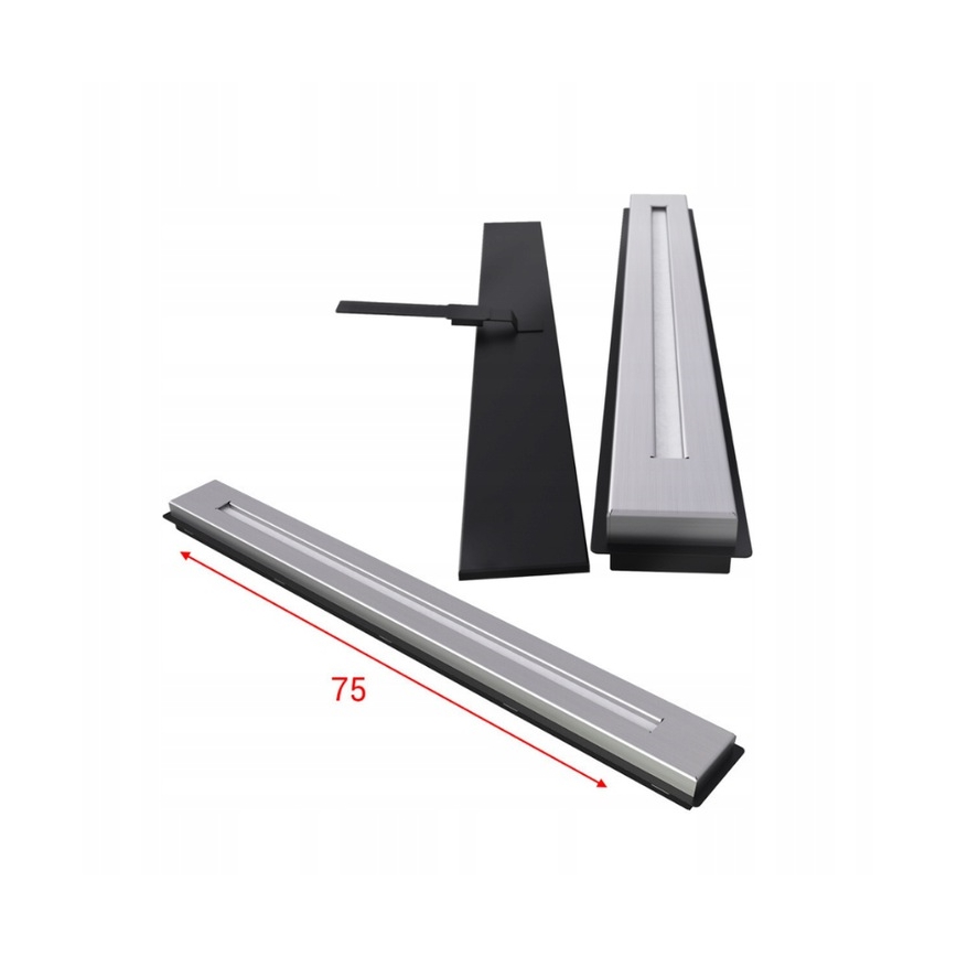 Kratki - Vestavěný BIO krb 50x100 cm 3,5kW černá