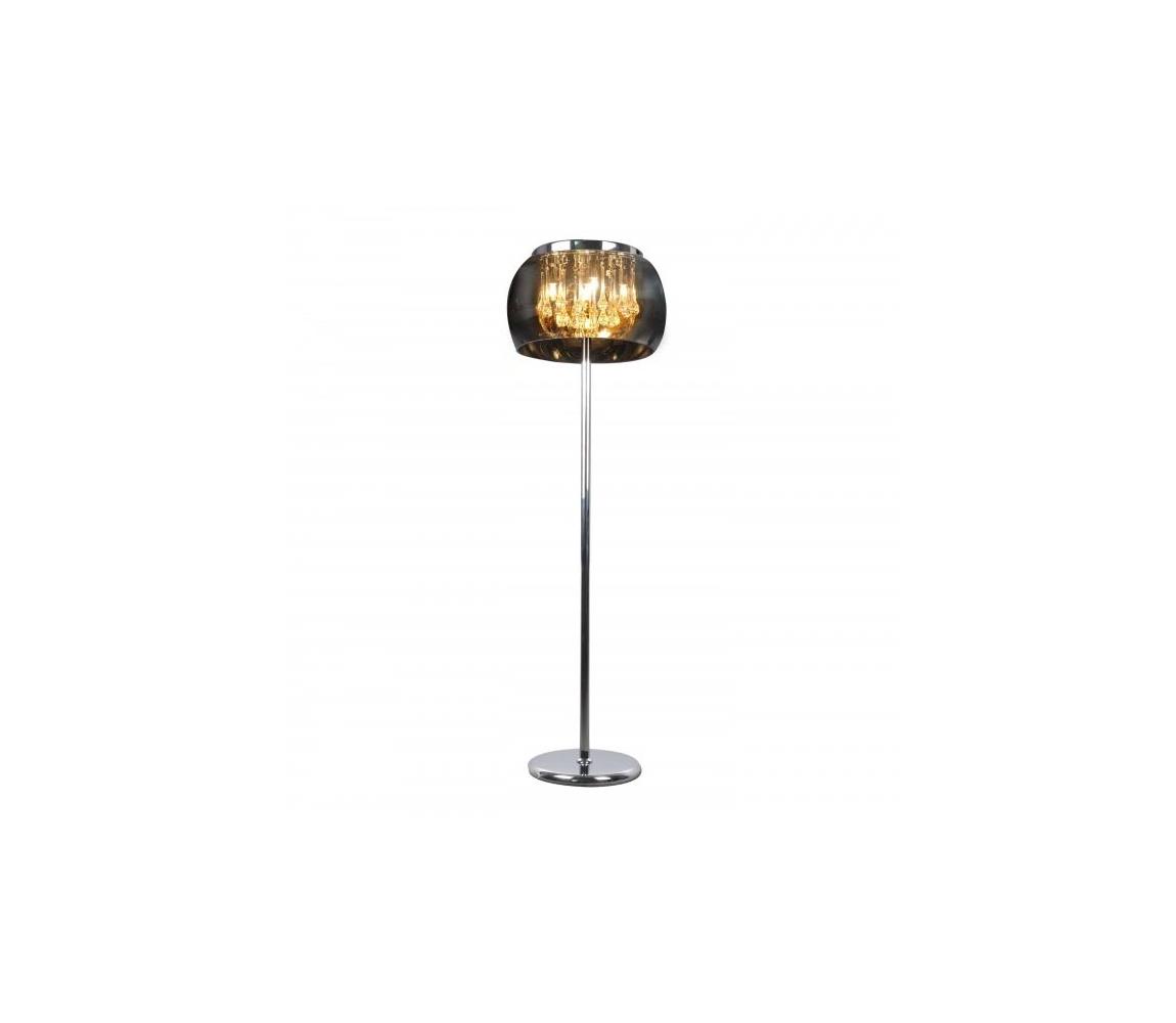Polux Křišťálová stojací lampa ROMEO 6xG9/8W/230V SA0881