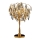Křišťálová stolní lampa 5xG9/40W/230V zlatá