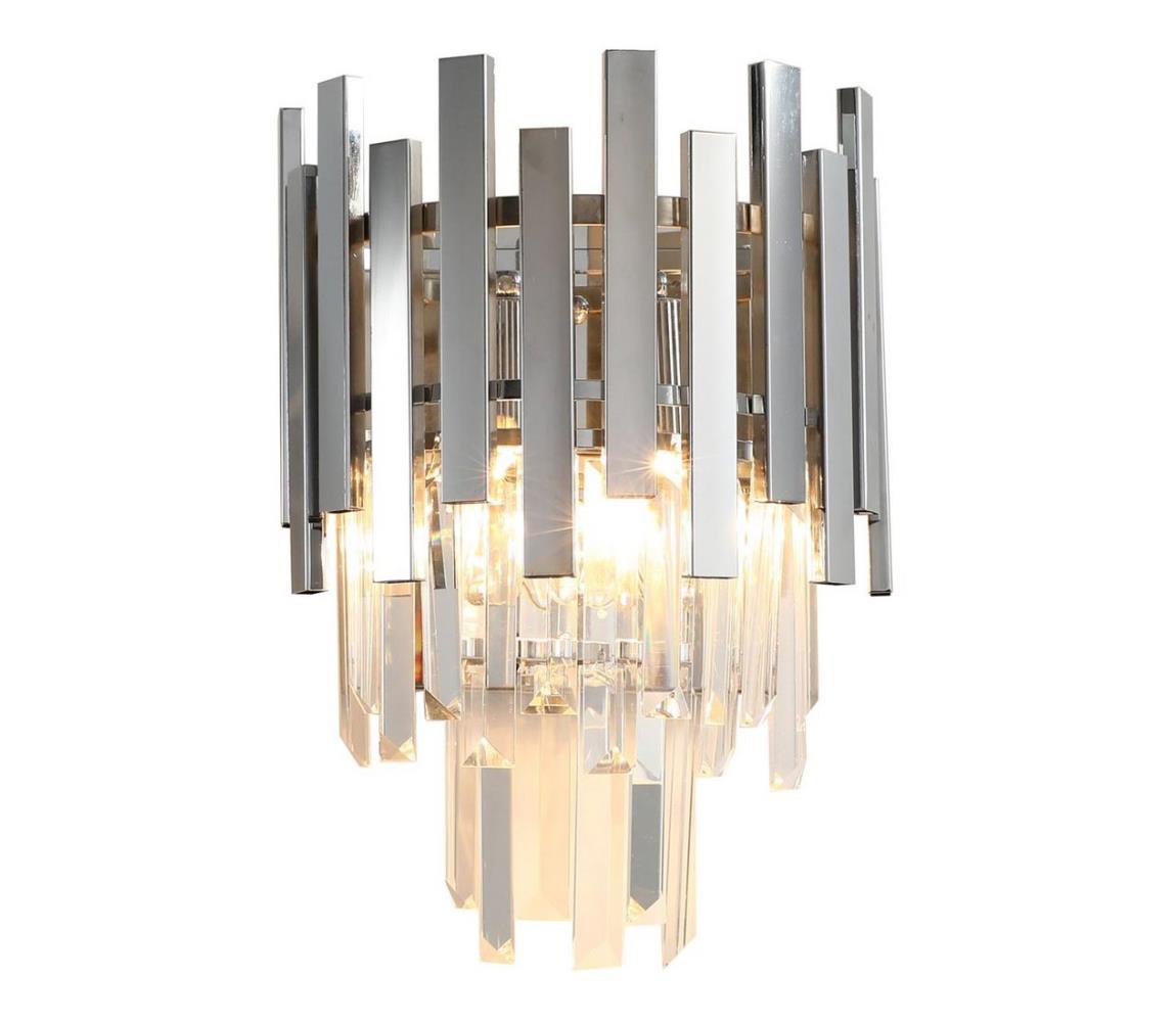 Milagro Křišťálové nástěnné svítidlo ASPEN 2xE14/40W/230V MI1074