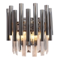 Křišťálové nástěnné svítidlo MADISON 2xE14/40W/230V lesklý chrom