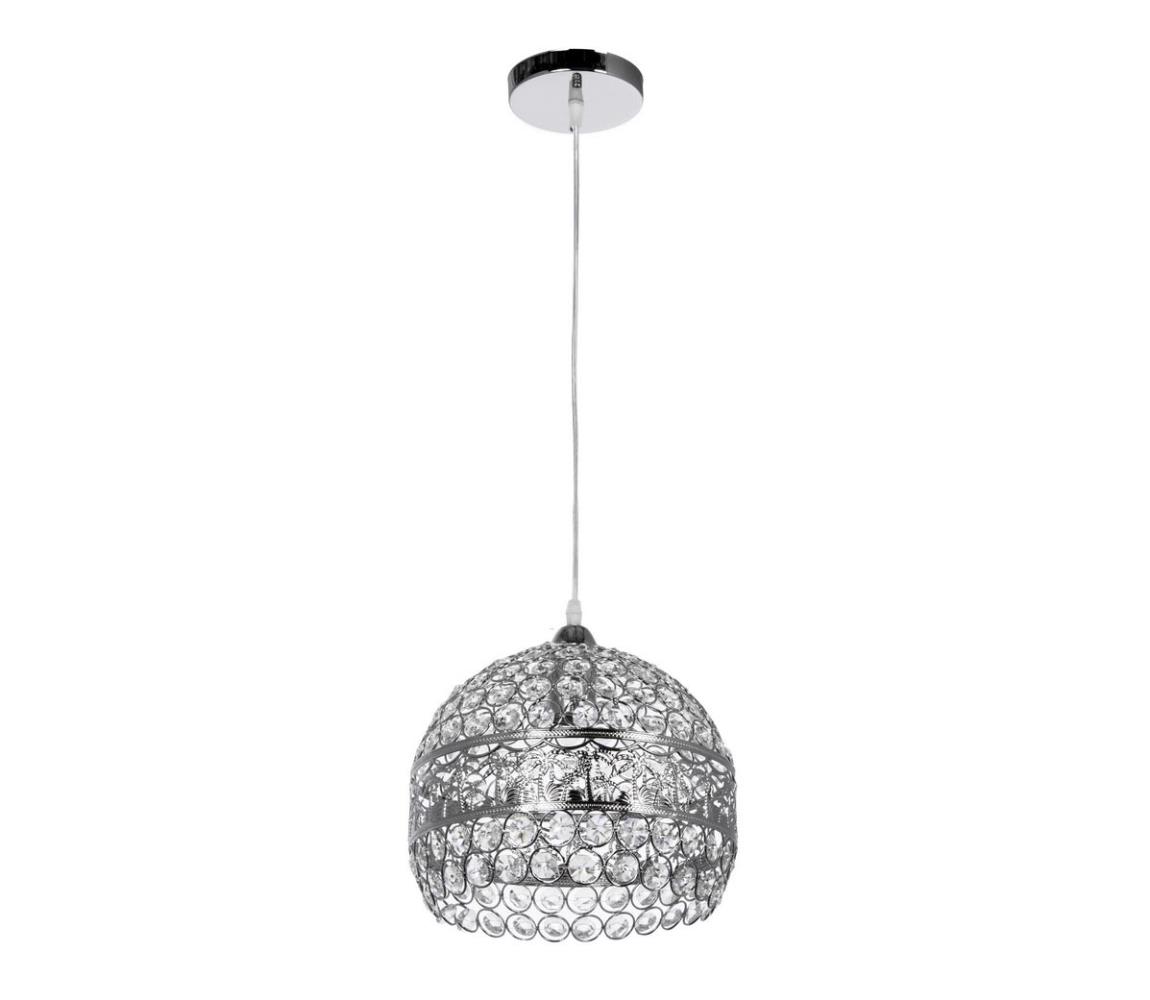 Venti Křišťálový lustr na lanku 1xE27/60W/230V VE0141