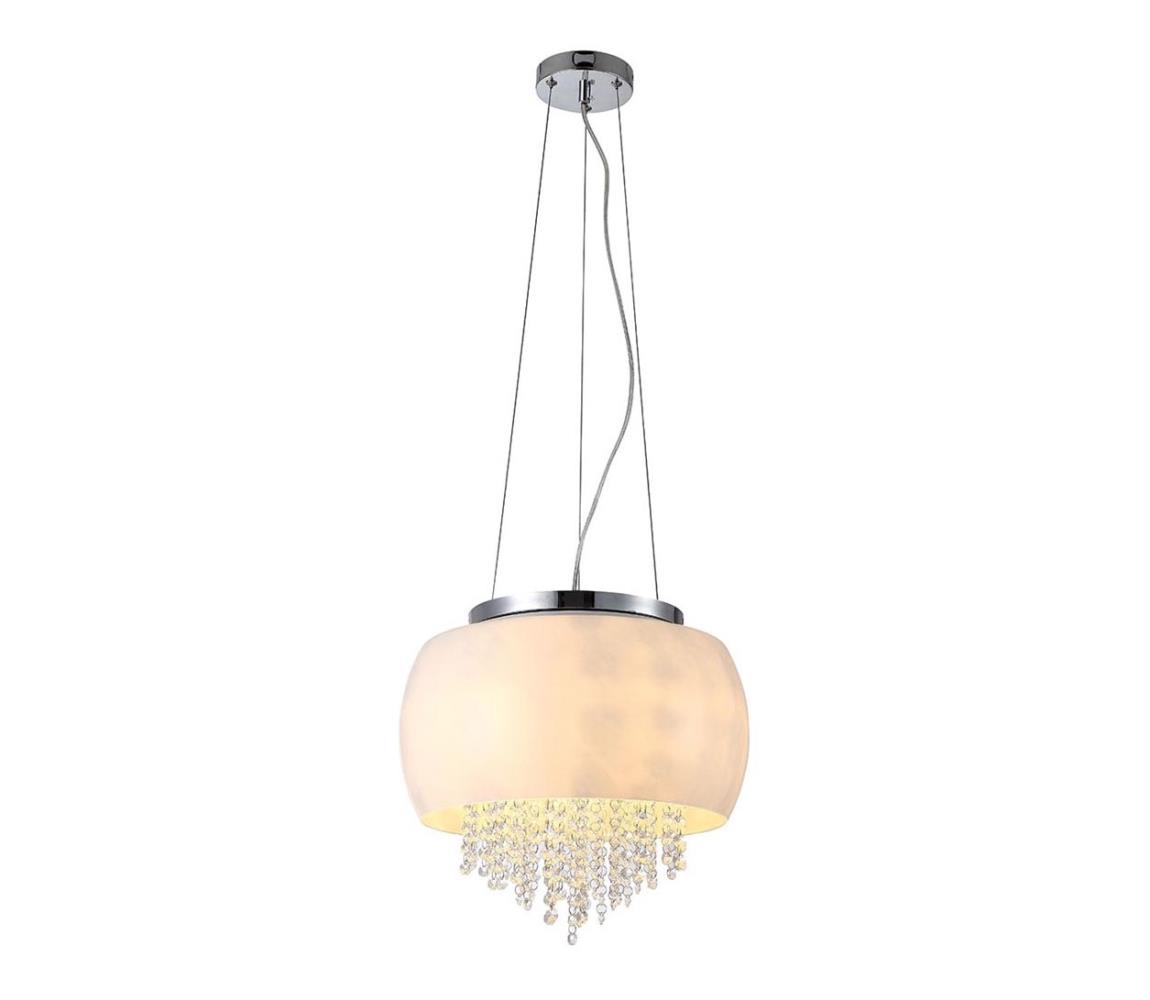 Milagro Křišťálový lustr na lanku NOVA 1xE14/40W/230V MI365