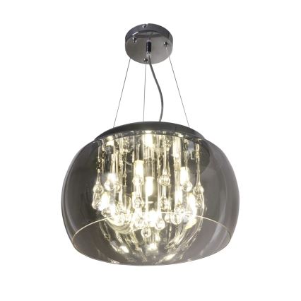 Křišťálový lustr na lanku ROMEO 6xG9/8W/230V