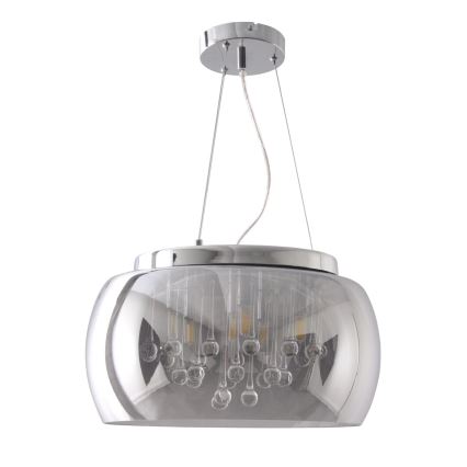 Křišťálový lustr na lanku ROMEO 6xG9/8W/230V