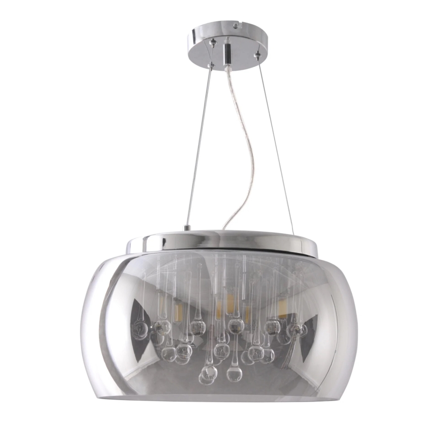 Křišťálový lustr na lanku ROMEO 6xG9/8W/230V