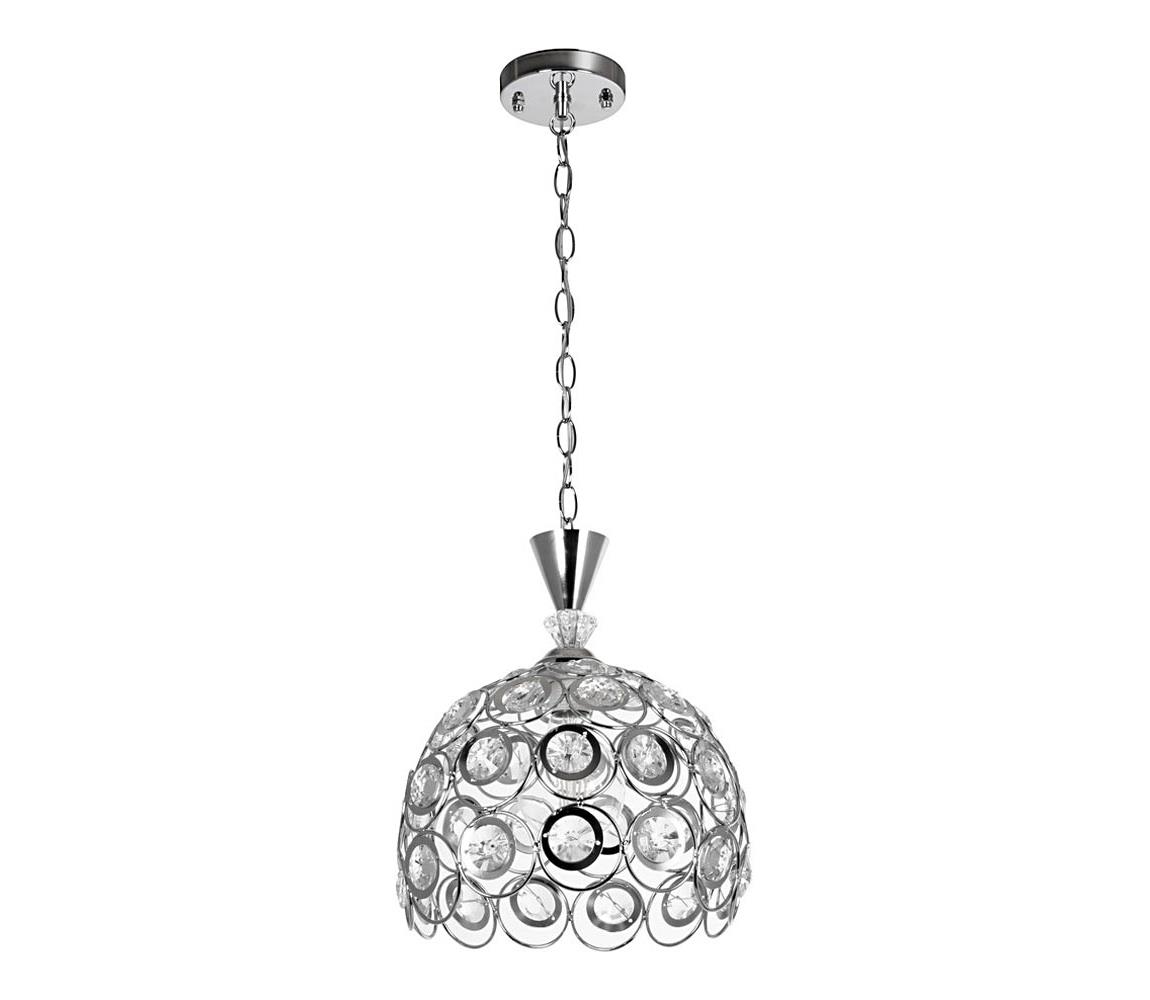 Venti Křišťálový lustr na řetězu 1xE27/60W/230V VE0277