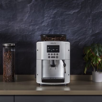 Krups - Automatický kávovar ESSENTIAL 1450W/230V stříbrná