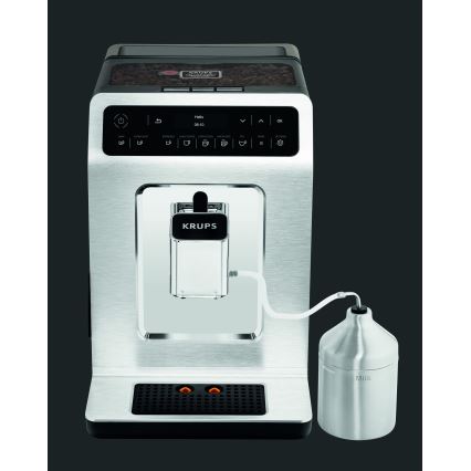 Krups - Automatický kávovar s nádobou na mléko EVIDENCE 1450W/230V bílá