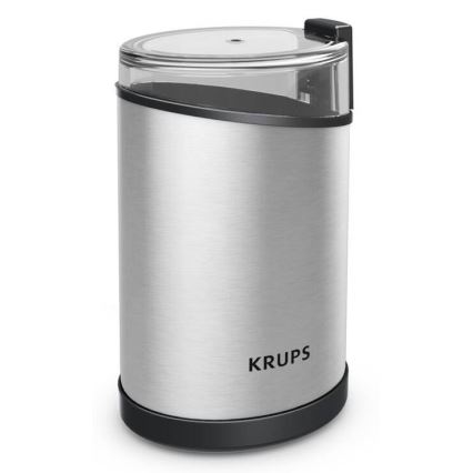 Krups - Elektrický mlýnek na kávu 85g FAST-TOUCH 200W/230V matný chrom