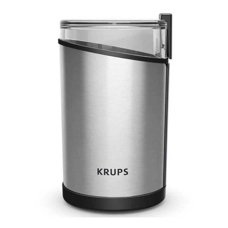 Krups - Elektrický mlýnek na kávu 85g FAST-TOUCH 200W/230V matný chrom