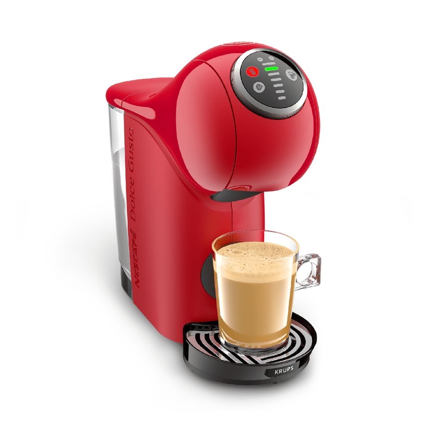 Krups - Kávovar na kapsle NESCAFÉ DOLCE GUSTO GENIO S PLUS 1500W červená