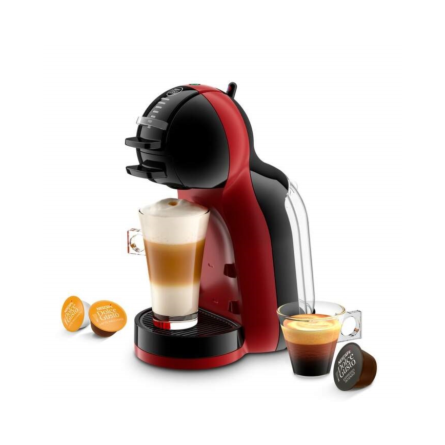 Krups - Kávovar na kapsle NESCAFÉ DOLCE GUSTO MINI ME 1500W/230V červená/černá