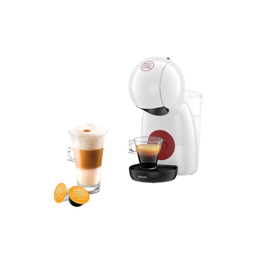 Krups - Kávovar na kapsle NESCAFÉ DOLCE GUSTO PICCOLO XS 1600W bílá