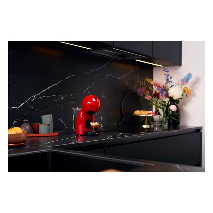 Krups - Kávovar na kapsle NESCAFÉ DOLCE GUSTO PICCOLO XS 1600W červená