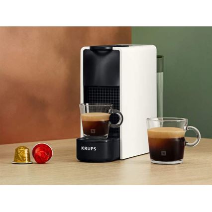 Krups - Kávovar na kapsle NESPRESSO Essenza mini 1310W/230V bílá