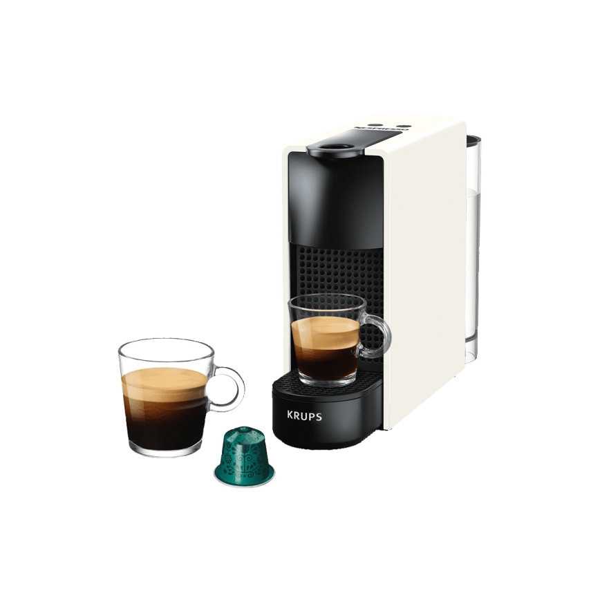Krups - Kávovar na kapsle NESPRESSO Essenza mini 1310W/230V bílá