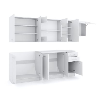 Kuchyňská linka MARISA 260 cm bílá