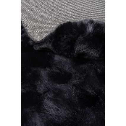 Kulatý koberec RABBIT BUBBLE 160 cm černá