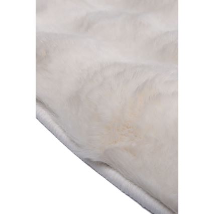 Kulatý koberec RABBIT BUBBLE 160 cm krémová