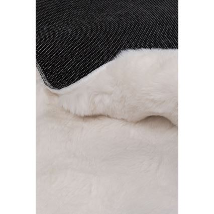Kulatý koberec RABBIT BUBBLE 160 cm krémová