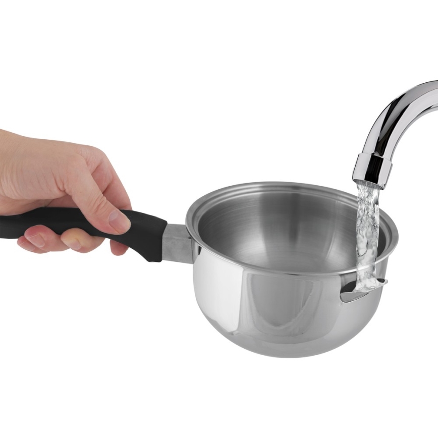 Lamart - Dvoustěnný rendlík 15 cm nerez