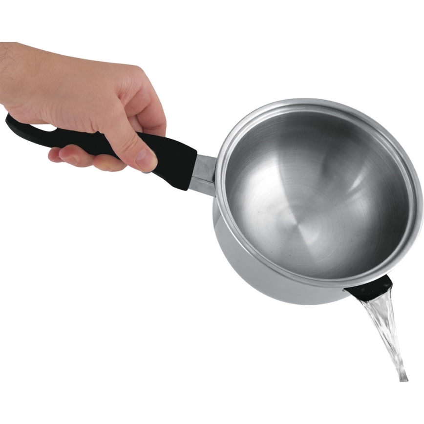 Lamart - Dvoustěnný rendlík 15 cm nerez