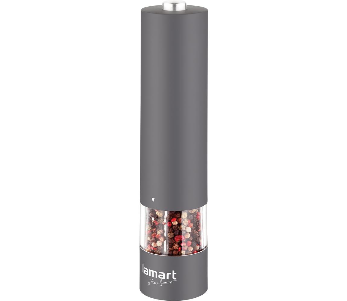 Lamart Lamart - Elektrický mlýnek na koření 4xAA šedá FT0564