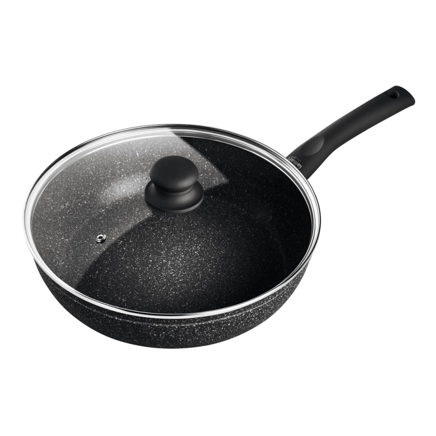 Lamart - Pánev s poklicí 28 cm černá