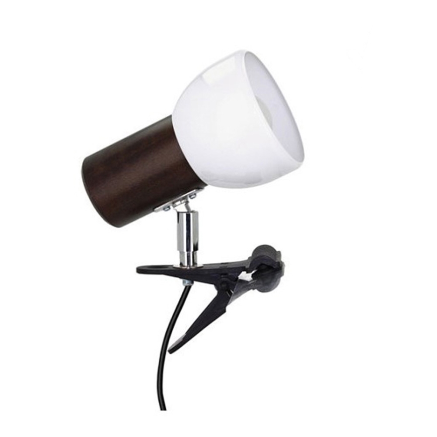 Lampa s klipem SVENDA 1xE27/60W/230V buk